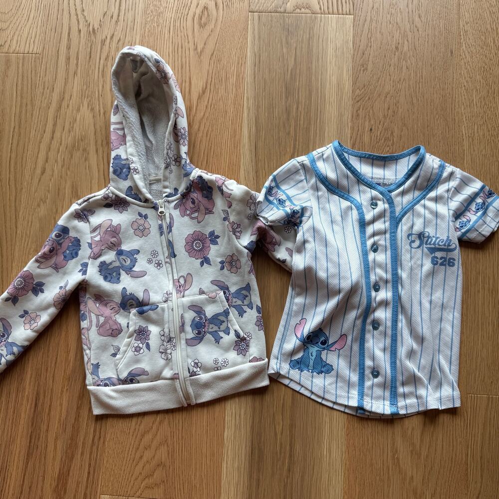 Little Girls Stitch Clothing Bundle size 4